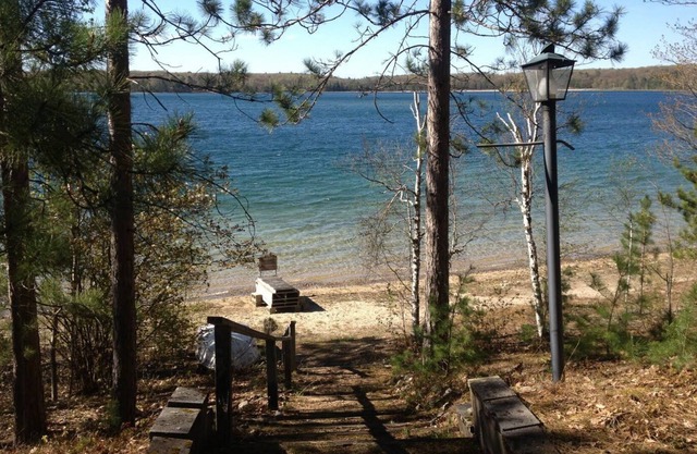 Big Bear Lake Cottage with 150' of Lakefront - Great Swimming, Boating & Fishing