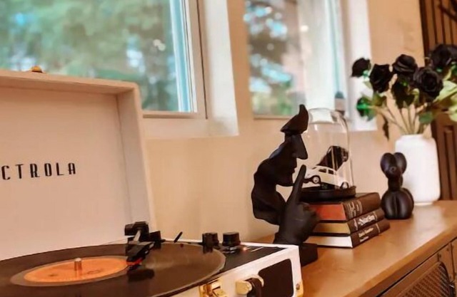 Black and White Cabin on Tranquil Three Acres