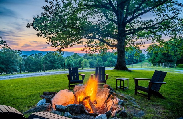 Blue Moss Cabin | Mountain view | Fireplace | 2 br