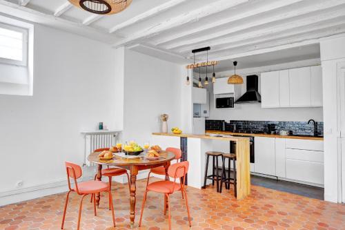BnBNova - Bright 1BR Near Bastille & Marais