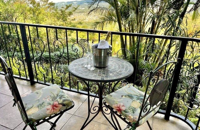 Boquete. Spectacular views, beautiful garden, king bed, modern kitchenette.