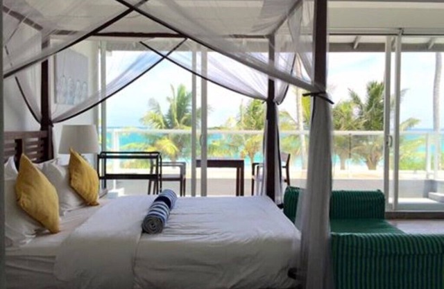 Boutique Beach Front Villa with private pool & staff