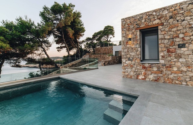 Boutique villa with private pool in Alonissos island, Greece. Stunning sea view.
