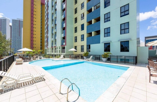 BR Paradise Flat 1706 - NBI - Vista x Mar Ponta Negra