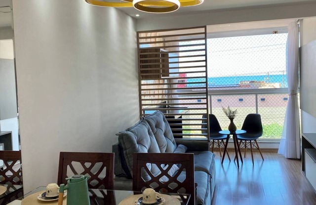 Beachfront Apartment in Itaparica with sea view