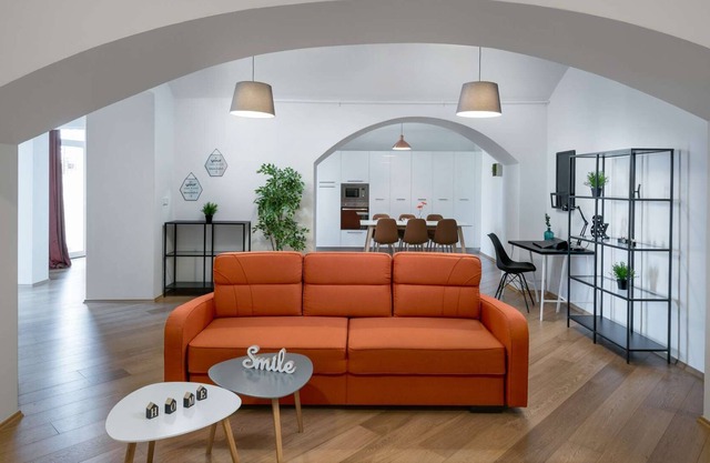 Brand new reconstructed building at walking distance from Prague center