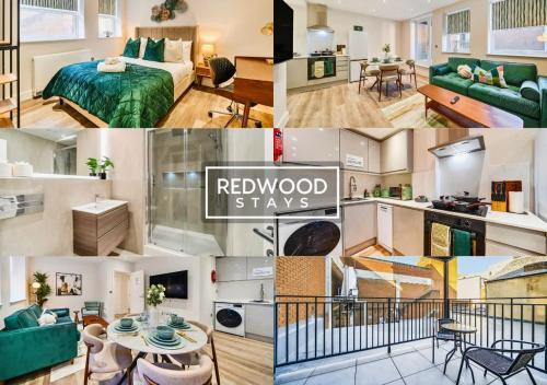 Brand New Town Center, Free Fast WiFi, Balcony By Redwood Stays