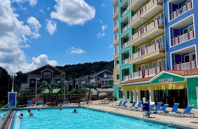 Branson's Nantucket Resort with beautiful views of Table Rock Lake.