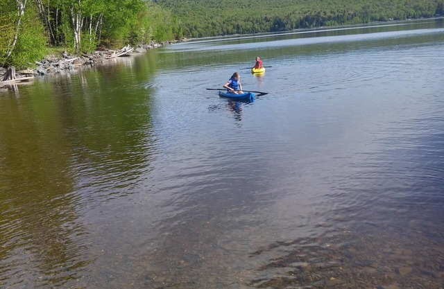 Brassua Lake Camps Tent/Small Camper site on the water