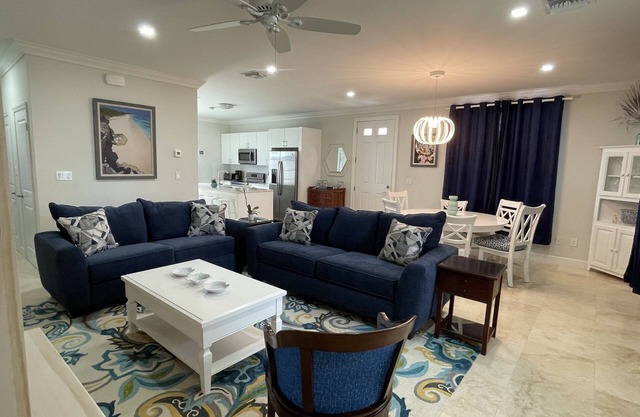 Breathtaking Pool Front 3-Bedroom Condo, Just 8-Min Walk to Pristine Beach!