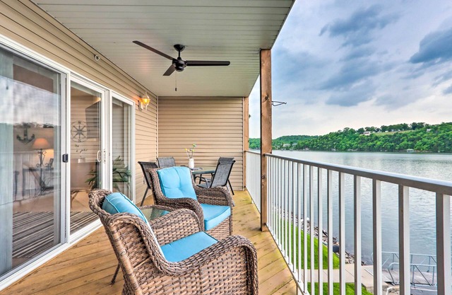 Breezy Lakefront Condo w/Balcony & Lake View!