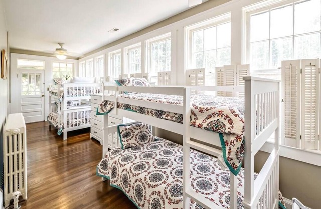 Bright Hopkins Room at historic Litz Mansion, Tazewell VA