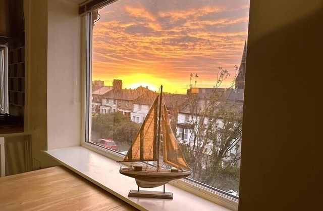 Bright Seaside Apartment with Stunning River Views