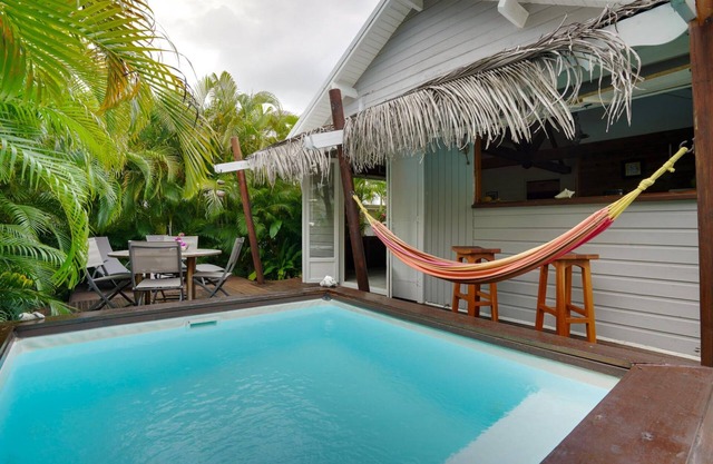 Bungalow Canelle Plage Gros Sable à Sainte Anne
