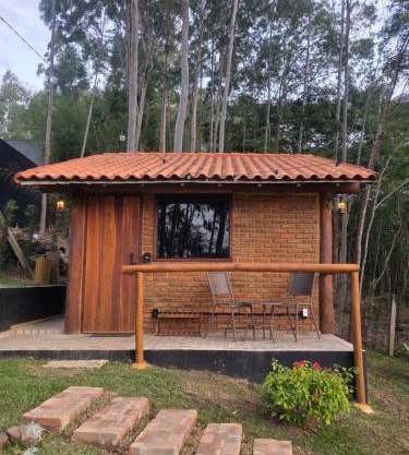 Cabana Fé Miguel Pereira Chalé Para Casal no Centro MP