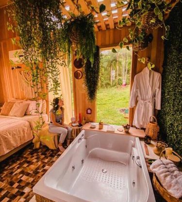 Cabana Rota da Serra 01 Hidro e Rio próximo