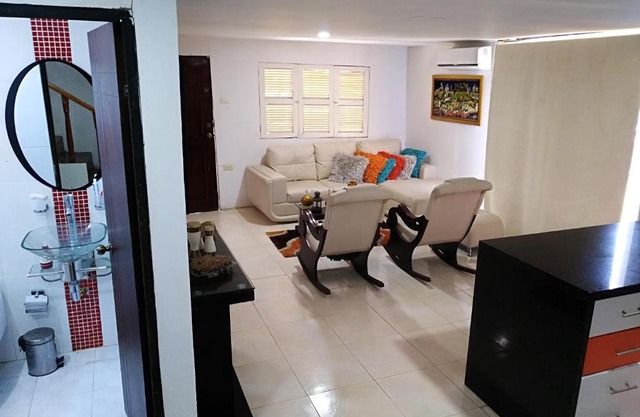 Cabin with ocean and forest views