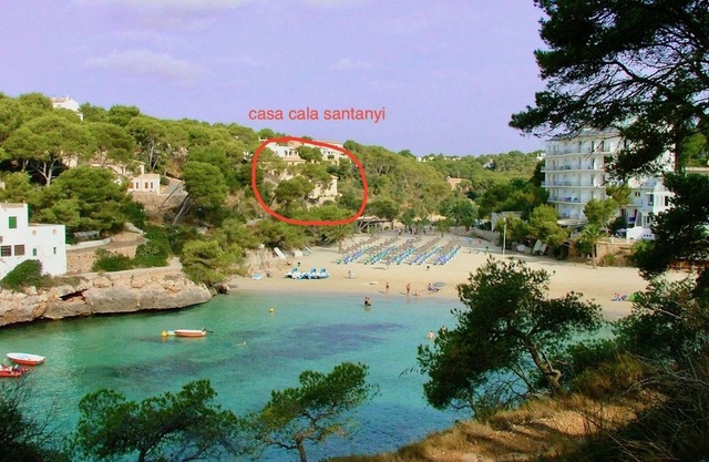 CALA SANTANYI LUXURY VACATION HOUSE DIRECT ACCESS TO THE BEACH