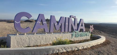 Camiña a Laguna Roja