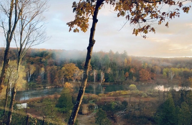 Camp HighBridge 2 Bed 1 Bath Big Manistee River, Private Frontage. Bunk House!