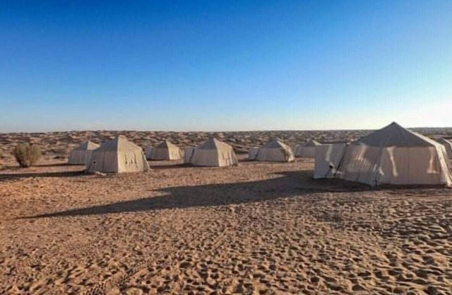 Camp In The Desert