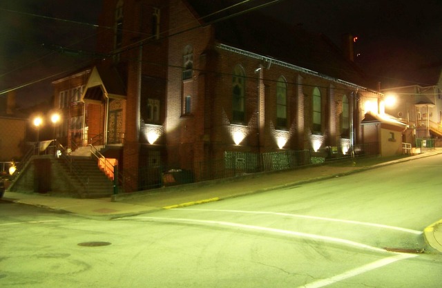 Camping (glamping) in a 100+ year old former church at The Clement
