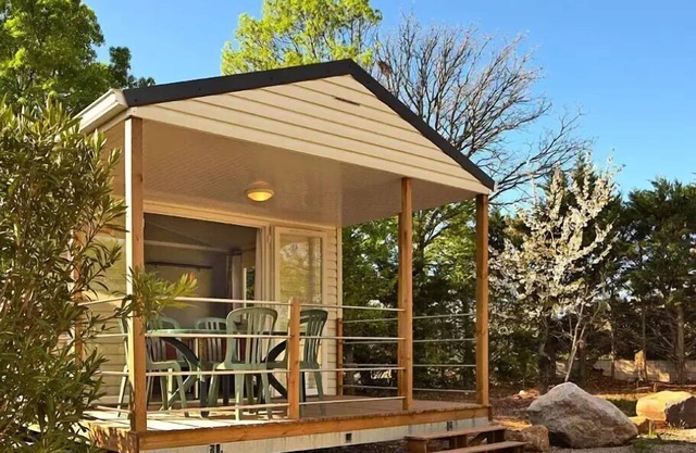 Camping maeva Club Les Rivières * - Mobil Home Comfort Plus 4 Rooms 6 People Air-conditioned + TV