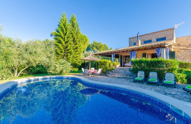 CAN REURE (CAN PARIS) - Villa with private pool in Inca. Free WiFi