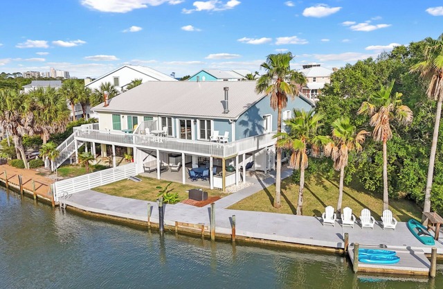 Captain's Cove 4BR 3Bath Water View, Pickleball, Private Beach