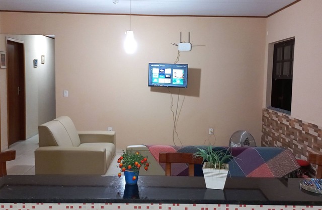 Casa 3 Quartos Para Famílias, Próximo da Praia e com ar Condicionado