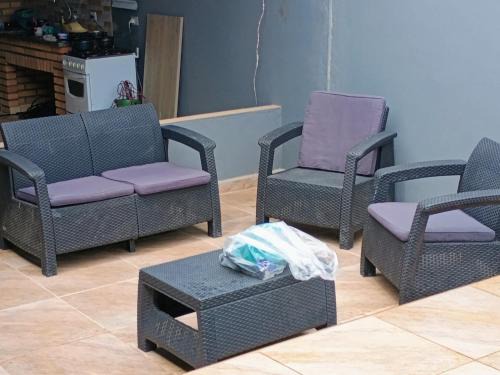 Casa aconchegante com churrasqueira e piscina para um ambiente familiar