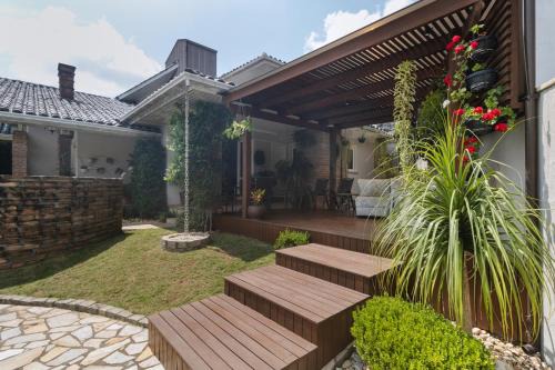Casa c piscina, churrasq e Wi-Fi, lazer completo