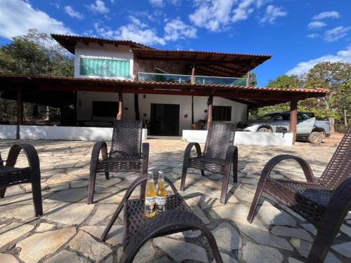 Casa com piscina em São Jorge Go