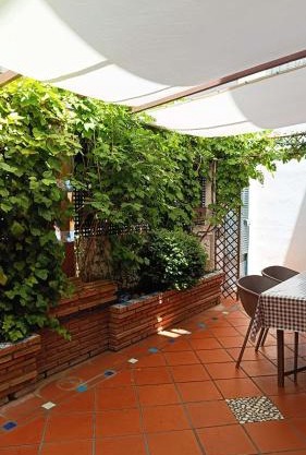 Casa de la Portuguesa, bonita terraza con barbacoa