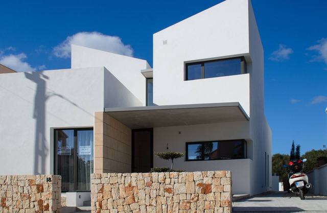 Casa dia y noche, newly built (2016) villa, designed by the architect Ramón Juan Más