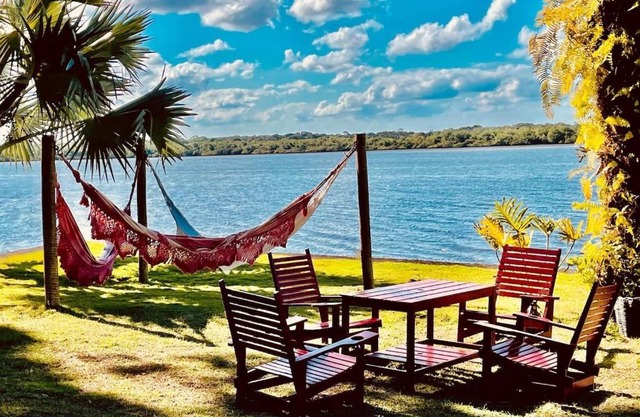 Casa do Mangue-Paraíso na beira do rio Wi-Fi 500M