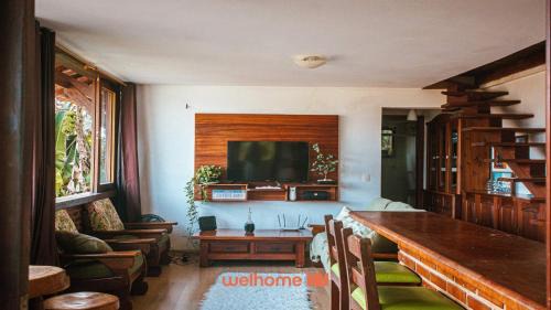 Casa em Paraty com vista para o centro historico