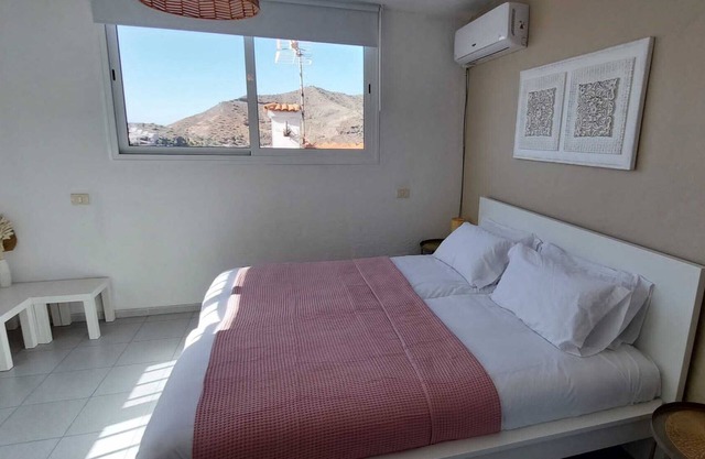 Casa Estrellas Zonovergoten Terras met Zeezicht. 5 min Lopen van Anfi Del Mar