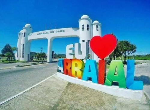 Casa pé na areia arraial