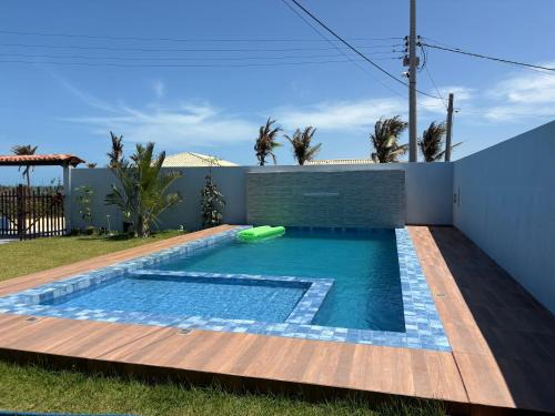 Casa Praiana pé na areia Morro Branco
