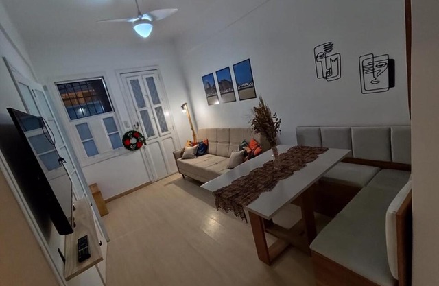 Casinha com cinema aos pés do pão de açúcar