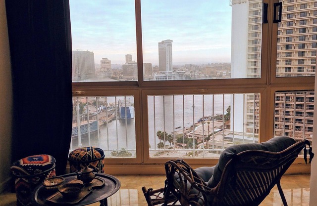 Central Apt with a Panoramic view over Cairo & Nile