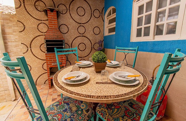 Chalé com churrasq a 5 minutos da Praia do Perequê