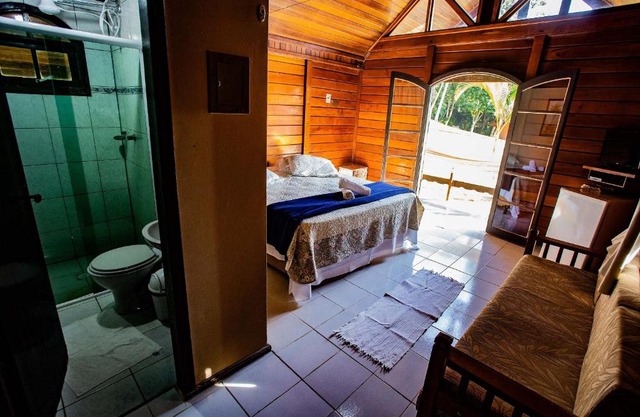 Chalé Duplo Luxo - Chalé no meio da Mata Atlântica