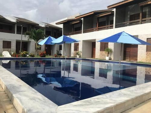 Chalé na praia de Carapibus