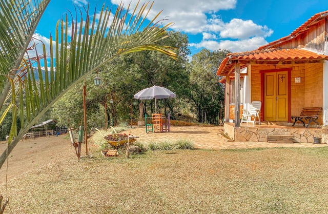 Chalet 1 at the foot of the mountain in Bichinho MG
