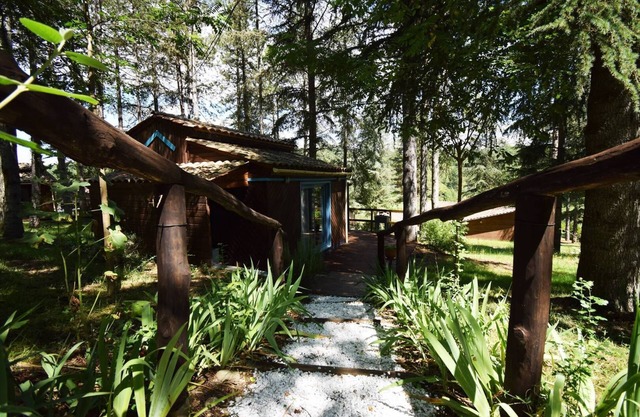 Chalet avec piscine au Domaine du Lac de Goulens