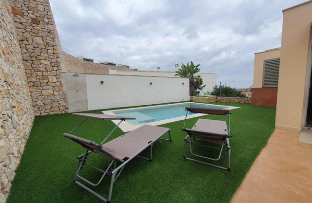 Chalet con piscina privada