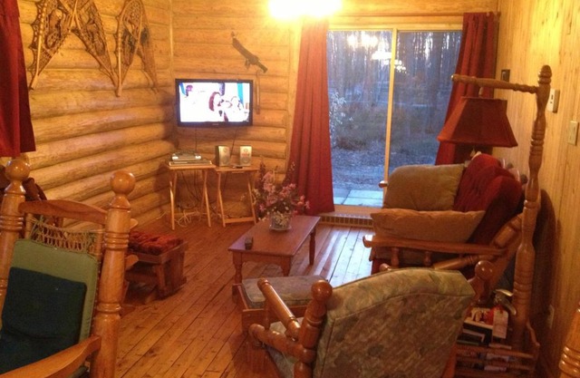 Chalet en bois rond