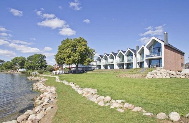 Chalet Möwenblick Rügen mit Meerblick, Sauna und Kamin
